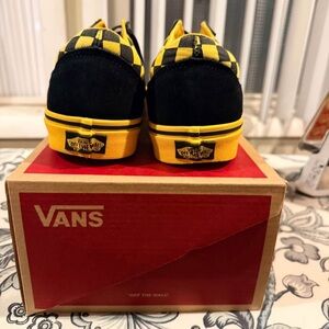 Vans Old Skool Black and Yellow Sneakers